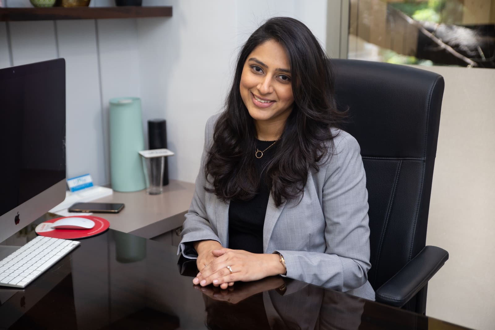 Dr. Upasana Gosalia in her consultation room